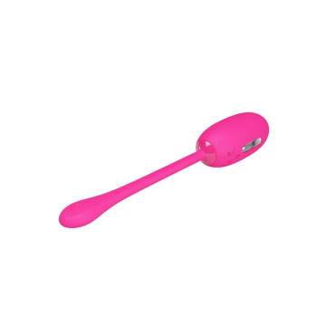 Pretty Love - Oeuf Vibrant Rechargeable Doreen Magenta Télécommande