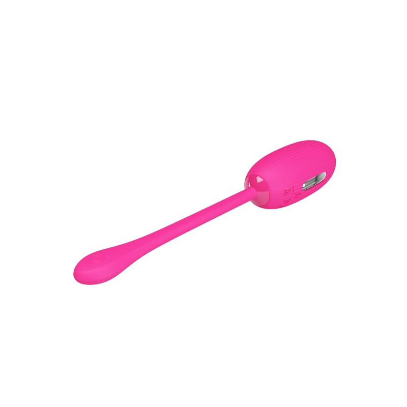 Pretty Love - Oeuf Vibrant Rechargeable Doreen Magenta Télécommande