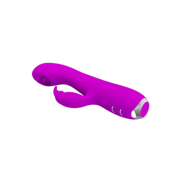 Pretty Love - Rachel Vibrador Recargable Con Succionador Morado |