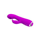 Pretty Love - Rachel Vibrador Recargable Con Succionador Morado |