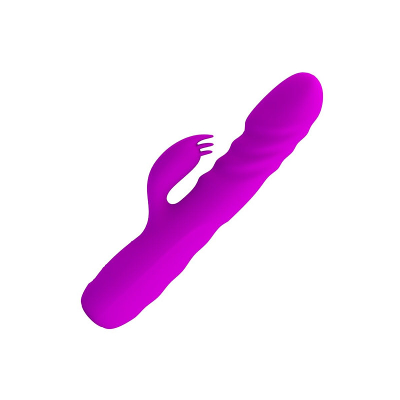 Pretty Love - Melanie Vibrador Conejo Recargable Morado | Vybes.it