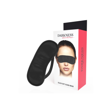 DARKNESS - STRAIGHT BLACK MASK - DARKNESS BONDAGE - Whole masks