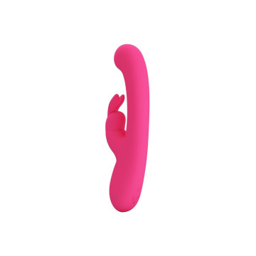 Pretty Love - Lamar Vibrador Rabbit & Punto G Rosa | Vybes.it