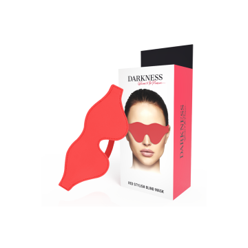 DARKNESS - MASCHERA ROSSA - DARKNESS BONDAGE - Maschere intere