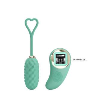 Pretty Love - Vivian Huevo Vibrador Control Remoto Verde | Vybes.it