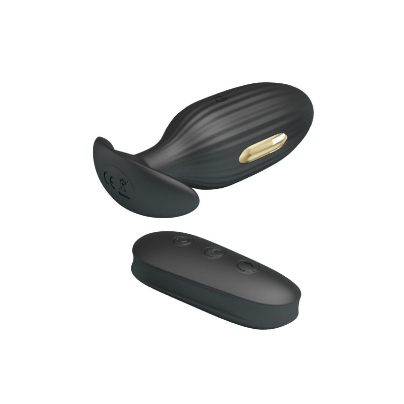 Pretty Love - Kelly Plug Anal Vibrador Recargable Negro | Vybes.it