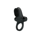 Pretty Love - Vibrator Ring Ii Pour Le Pénis Noir | Vybes.it