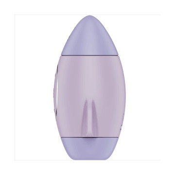 Satisfyer - Mission Control Lila Vibrador Pequeño De Doble Impulso