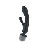 Satisfyer - Triple Lover Masajeador Vibrador Rabbit Gris | Vybes.it