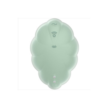 Satisfyer - Cloud Dancer Verde Vibrador Air Pulse | Vybes.it