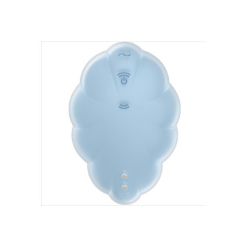 Satisfyer - Cloud Dancer Azul Vibrador Air Pulse | Vybes.it