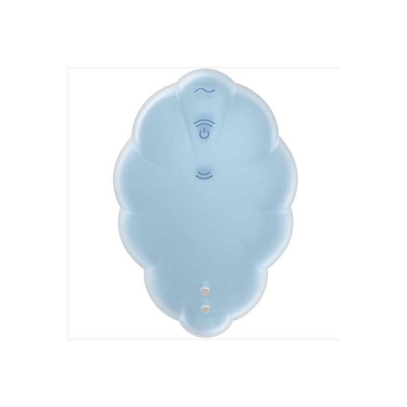 Satisfyer - Cloud Dancer Azul Vibrador Air Pulse | Vybes.it