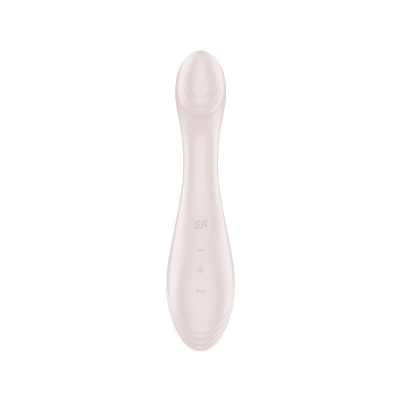Satisfyer - G - Force Estimulador Vibrador Punto G Beige | Vybes.it