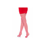 LEG AVENUE - COLLANT A RIGHE BIANCO/ROSSO - LEG AVENUE HOSIERY - Calz…