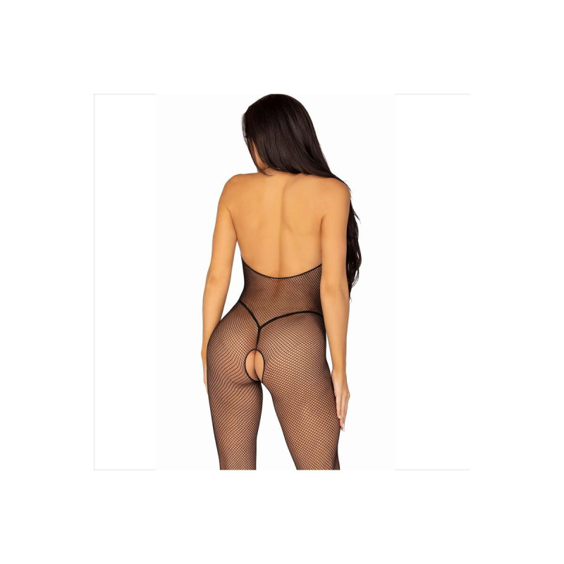 LEG AVENUE - BODYSTOCKING RÉSILLE DOUBLE OUVERTURE - LEG AVENUE BODYS…