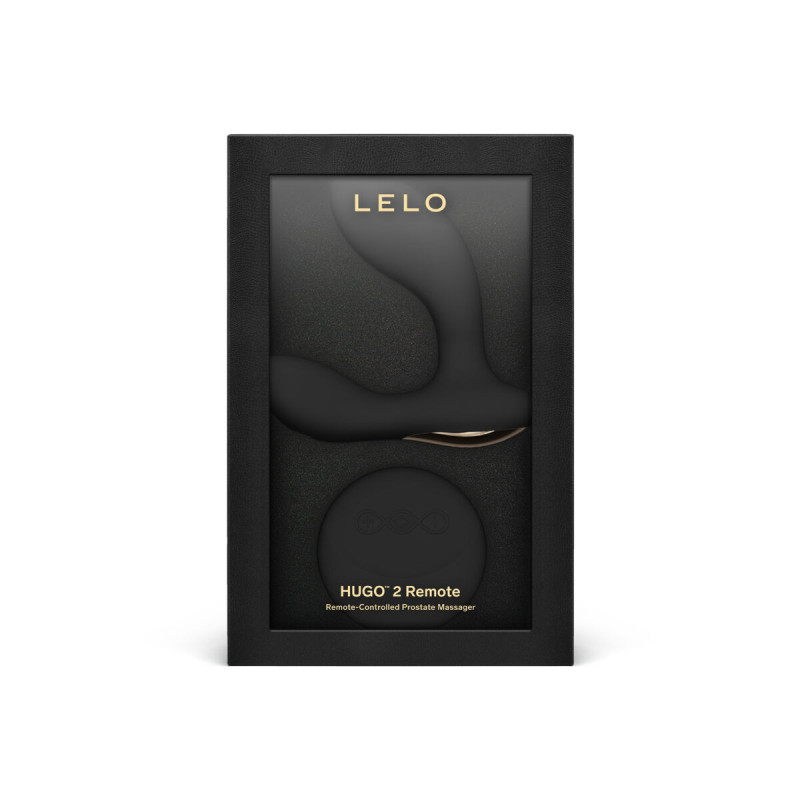 Lelo - Telecomando Massaggiatore Prostatico Hugo 2 Nero | Vybes.it
