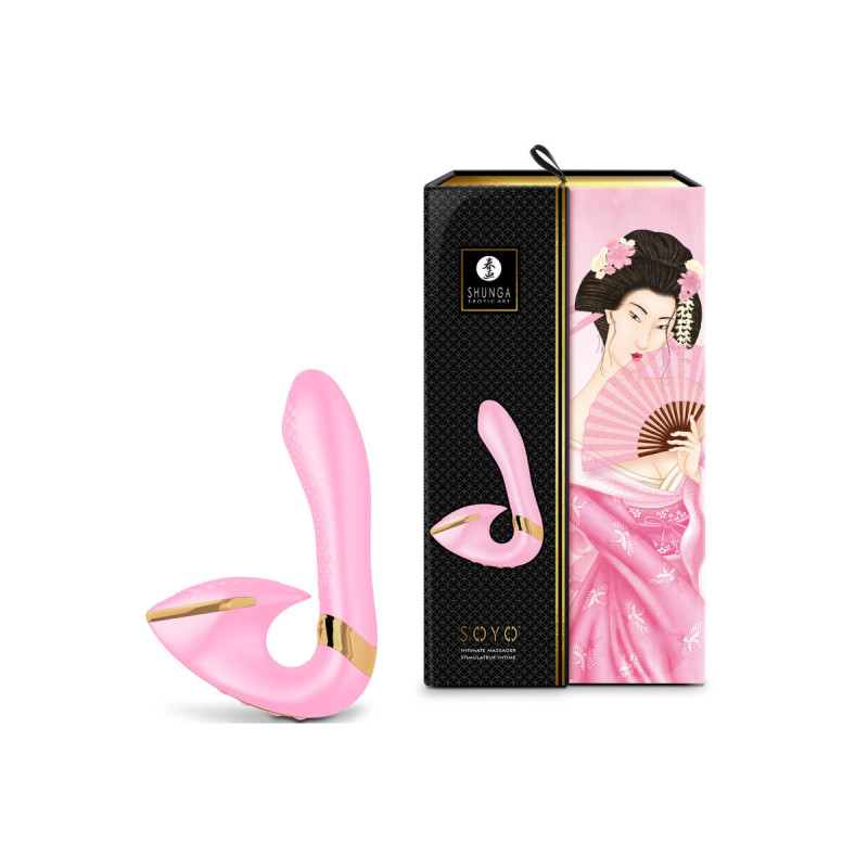 Shunga - Soyo Masajeador Íntimo Rosa | Vybes.it