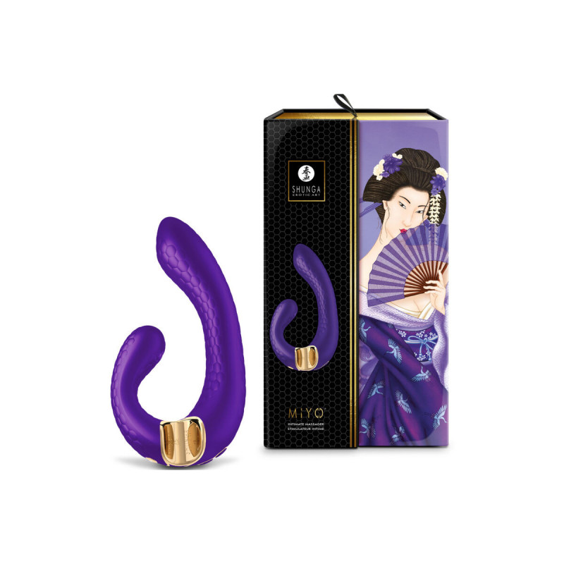 Shunga - Miyo Masajeador Intimo Violeta | Vybes.it