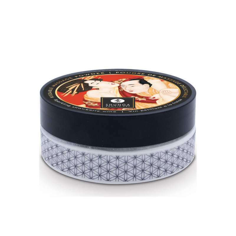 Shunga - Kit Polvos De Masaje Comestible Fresa | Vybes.it