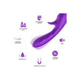 Armony - Romance Vibrador Con Estimulador Violeta | Vybes.it