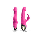 Armony - Zing Dildo Vibrador Rabbit Fucsia | Vybes.it