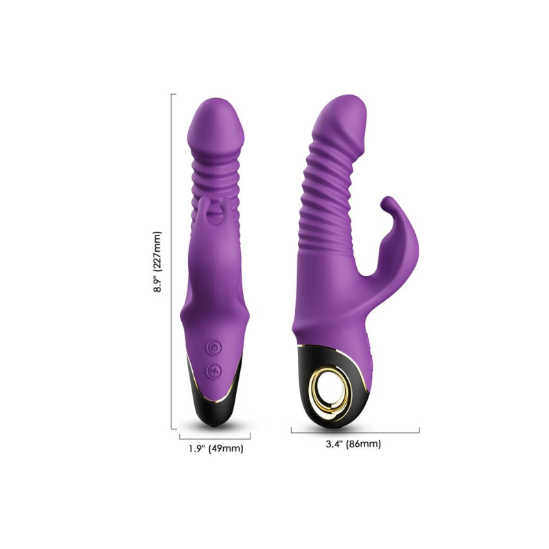 Armony - Zing Dildo Vibrador Rabbit Violeta | Vybes.it