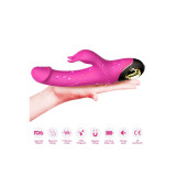 Armony - Meteror Dildo Vibrador Rabbit Rotador Fucsia | Vybes.it
