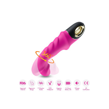 Armony - Joyblade Dildo Vibrador Rotador Fucsia | Vybes.it