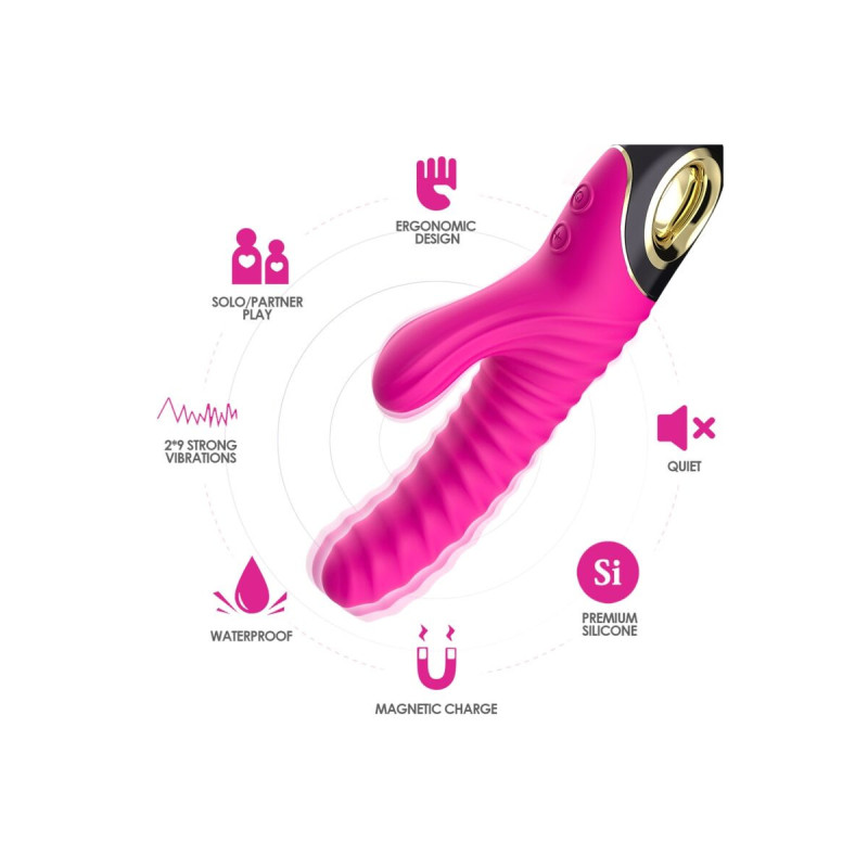 Armony - Eternity Vibrador Silicona Fucsia | Vybes.it