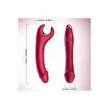Armony - Prince Dildo Vibrador & Rotador Rojo | Vybes.it