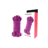 DARKNESS - JAPANESE ROPE 5 M PURPLE - DARKNESS BONDAGE - Ropes