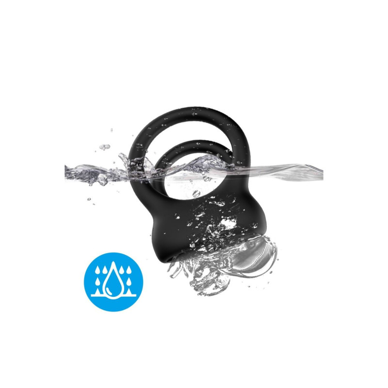 Armony - Doble Anillo Vibrador Negro | Vybes.it