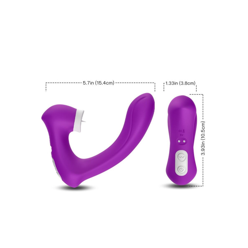 Armony - Secretkiss Estimulador Con Lengua Clitoris & Vibrador