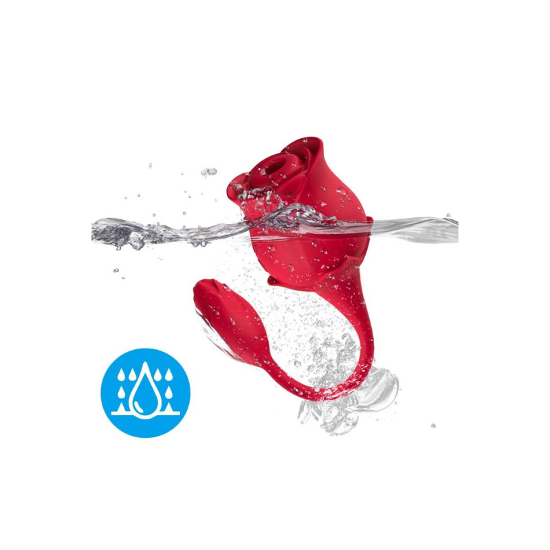 Armony - Vibratore E Succhiatore Clitoride Rosa 10 Modalità Rosso |
