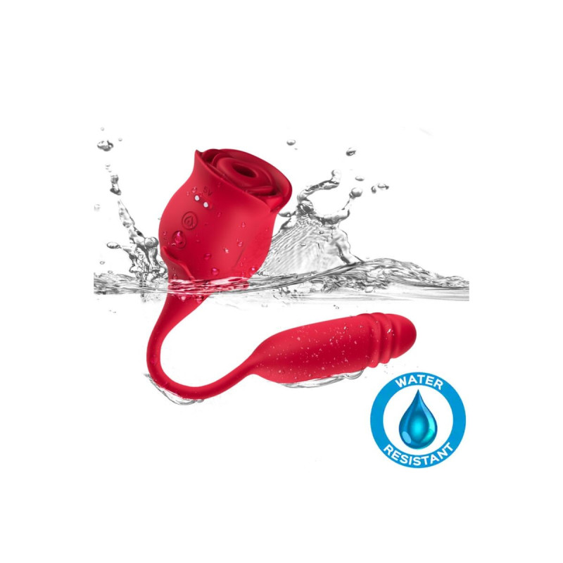 Armony - Roseknigth Succionador Clítoris & Vibrador Rojo | Vybes.it