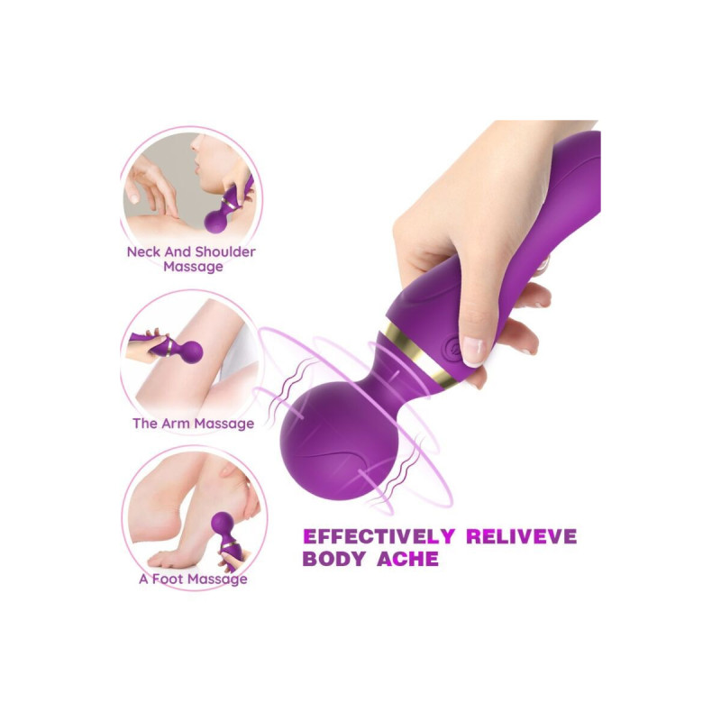 Armony - Freeza Massager & Vibrateur Tête Super Flexible Noir |