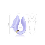 Armony - Vibrateur Fox Pour Couples Télécommande Violet | Vybes.it