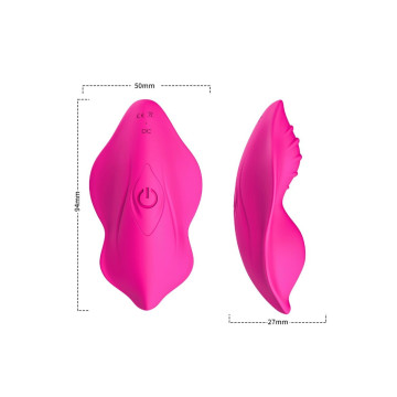 Armony - Whisper Panties Vibrador Control Remoto Fucsia | Vybes.it