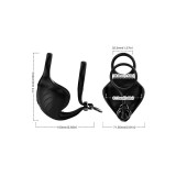Armony - Anneau Vibrateur Manta Scrotum Télécommande Noir | Vybes.it