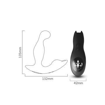 Armony - Bat King Vibrador Anal Prostata Rotador Control Remoto