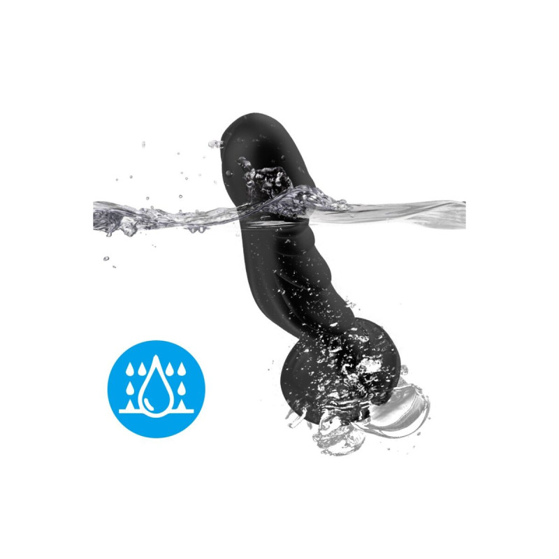 Armony - Dildo Vibrador & Plug Anal Control Remoto Negro | Vybes.it