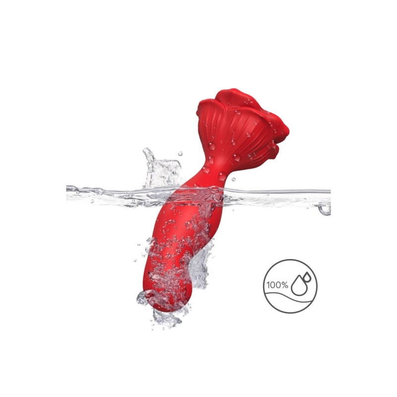 Armony - Rosa Vibrador & Plug Anal Control Remoto Rojo | Vybes.it