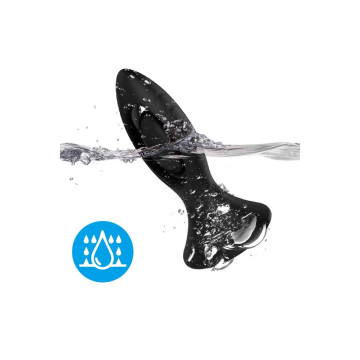 Armony - Vibrador & Plug Anal Silicona Negro | Vybes.it