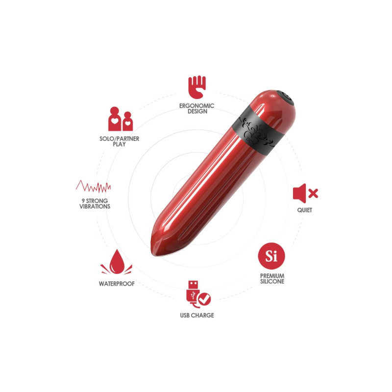 Armony - Rocket Bala Vibradora Control Remoto Fucsia | Vybes.it