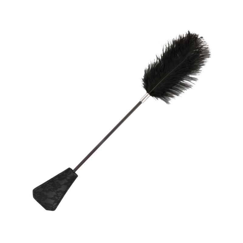 DARKNESS - FOUET PLUME DAMOUR NOIR 56 CM - DARKNESS SENSATIONS - Boas…