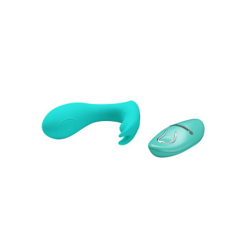 Pretty Love - Idabelle Vibration & Pulsation Control Remoto Azul |