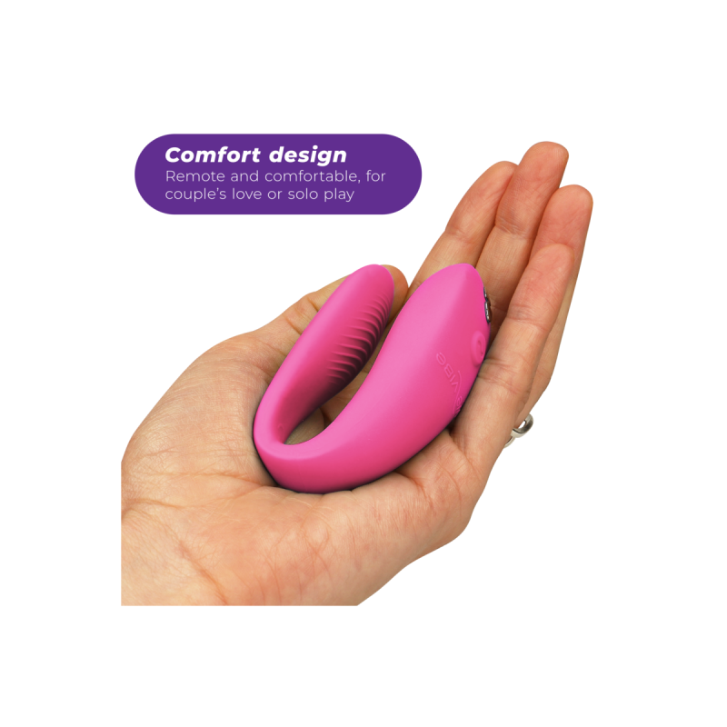 We - Vibe - Sync Lite Estimulador Clitoris Rosa | Vybes.it