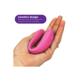 We - Vibe - Sync Lite Estimulador Clitoris Rosa | Vybes.it