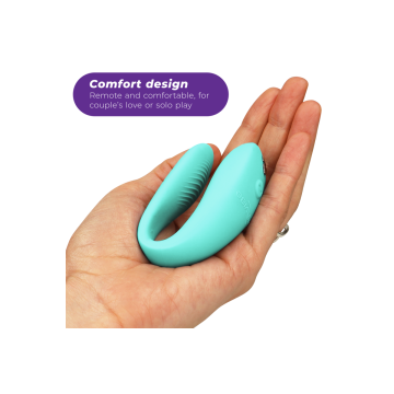 We - Vibe - Sync Lite Klitoristimulator Türkis | Vybes.it