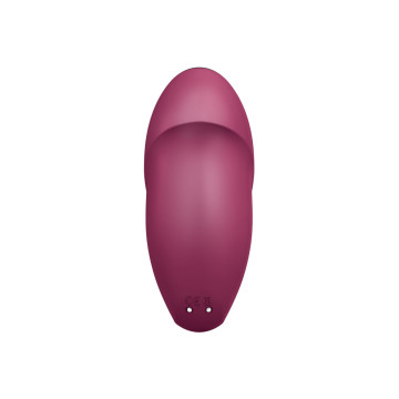Satisfyer - Tap & Climax 1 Vibrador Lay - On Rojo | Vybes.it